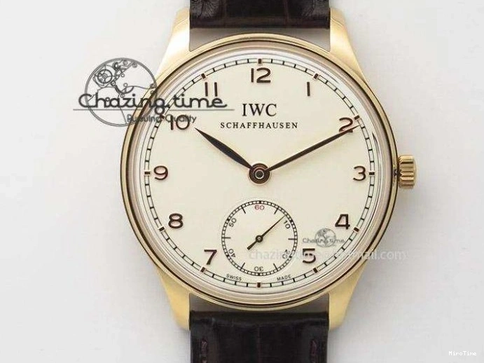 MIROTIME 0331 Upgraded Portuguese Flying Tourbillon SS White Dial 2 Sub Dials on Black Leather Strap 7161